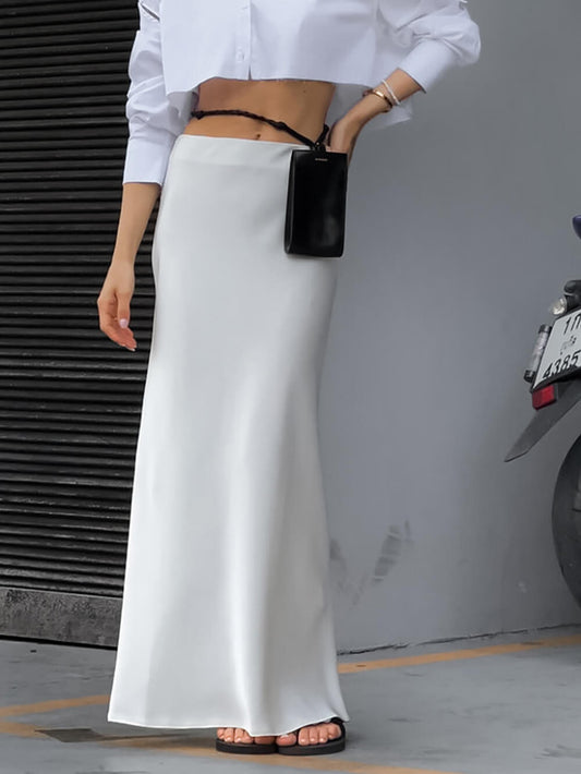Sculpted Split Pencil Skirt