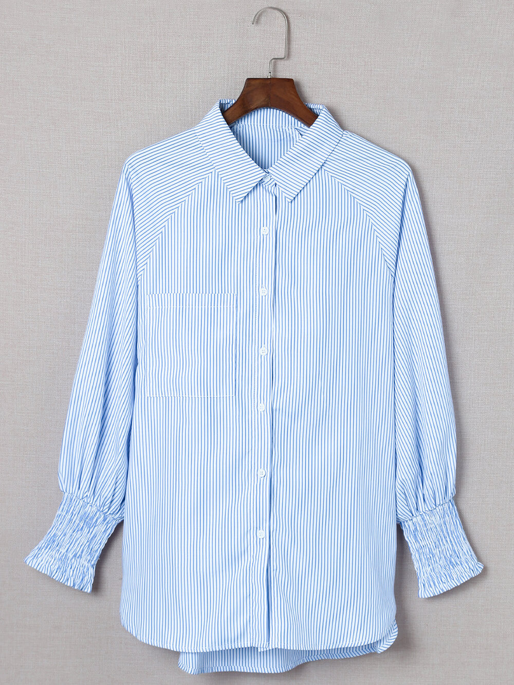 Skylight Striped Boyfriend Shirt