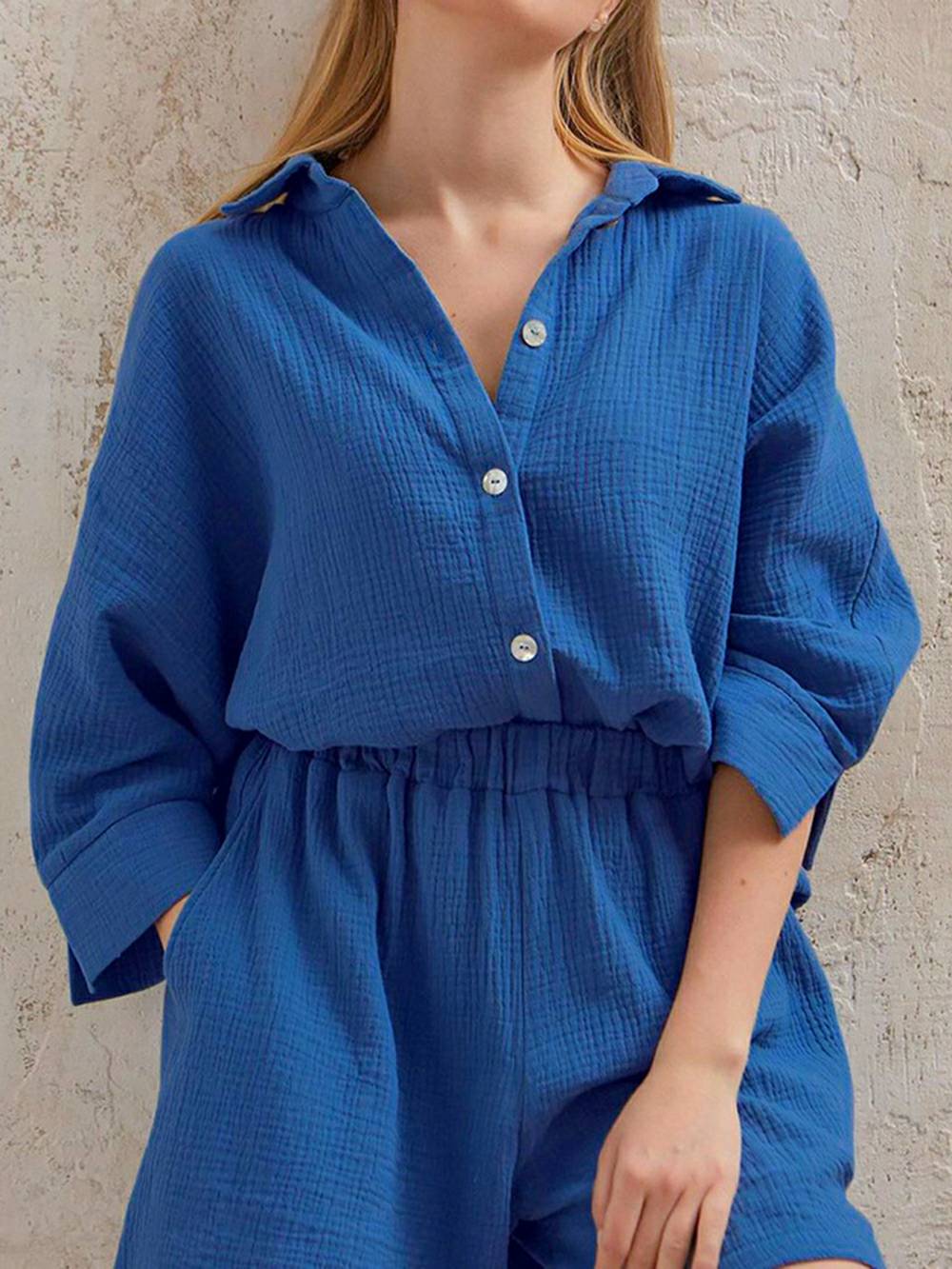 Blush Cotton Co-Ord Set