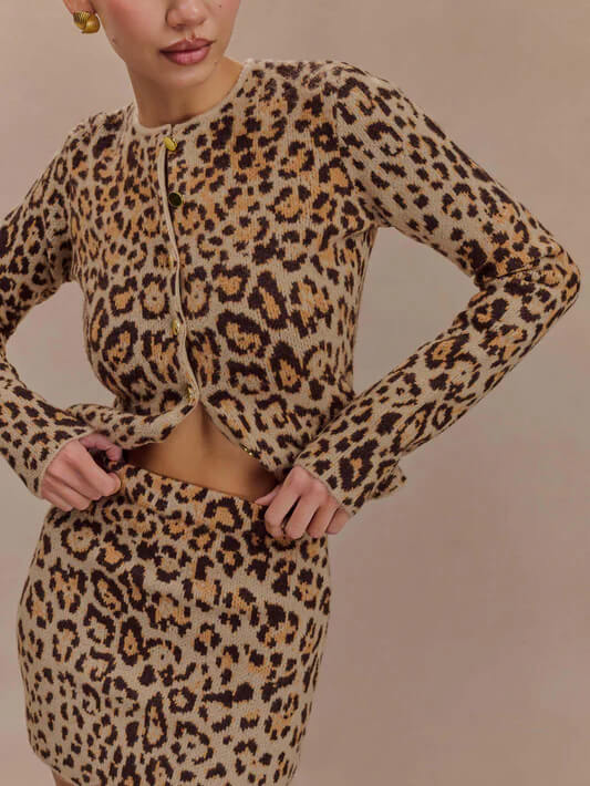 Marissa Cardigan Skirt Set