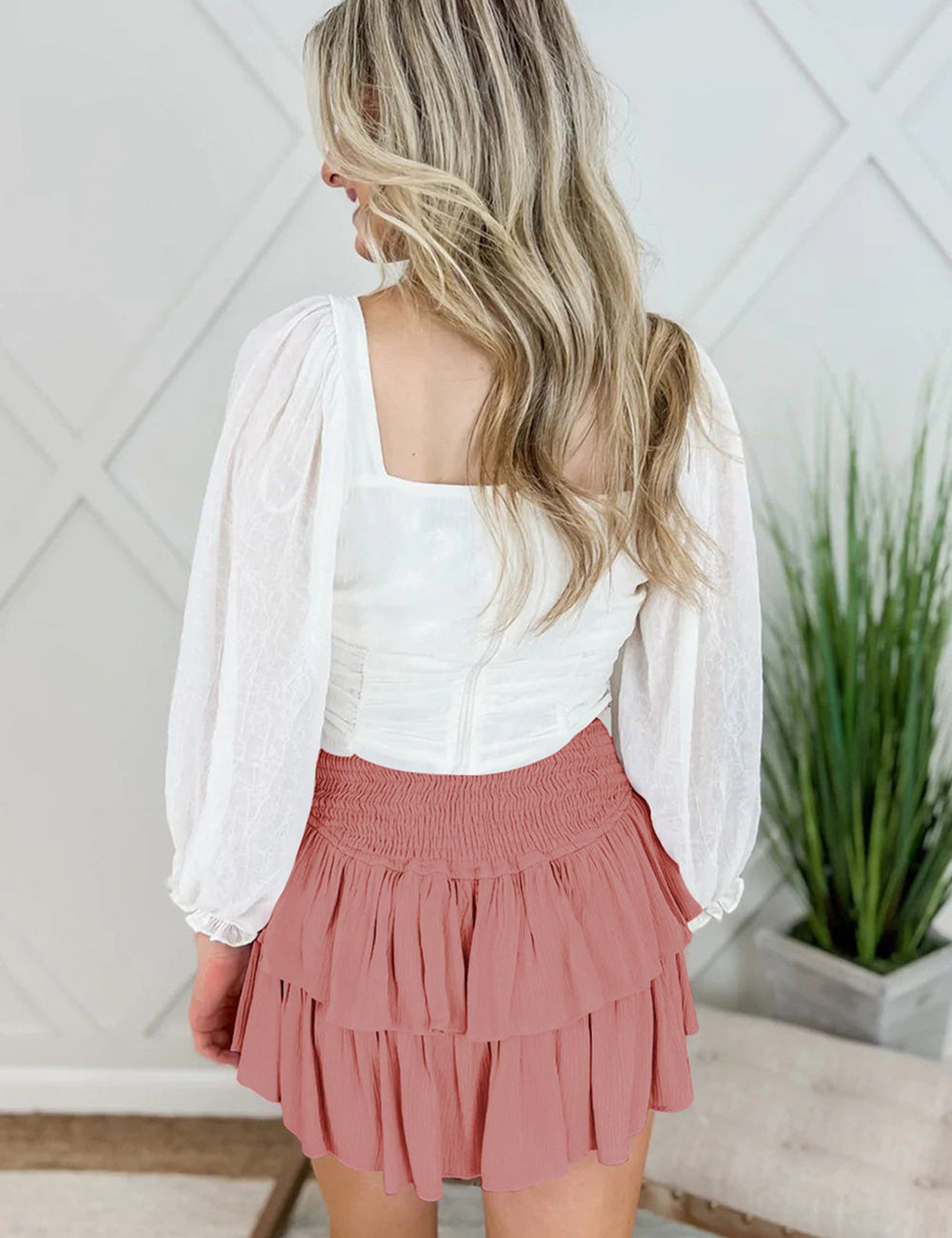 Delilah Ruffled Mini Skirt