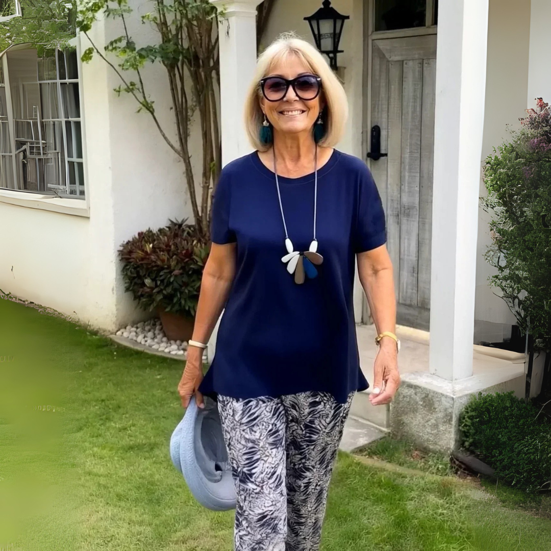 Elegant two-piece set with a beautifully shaped fit