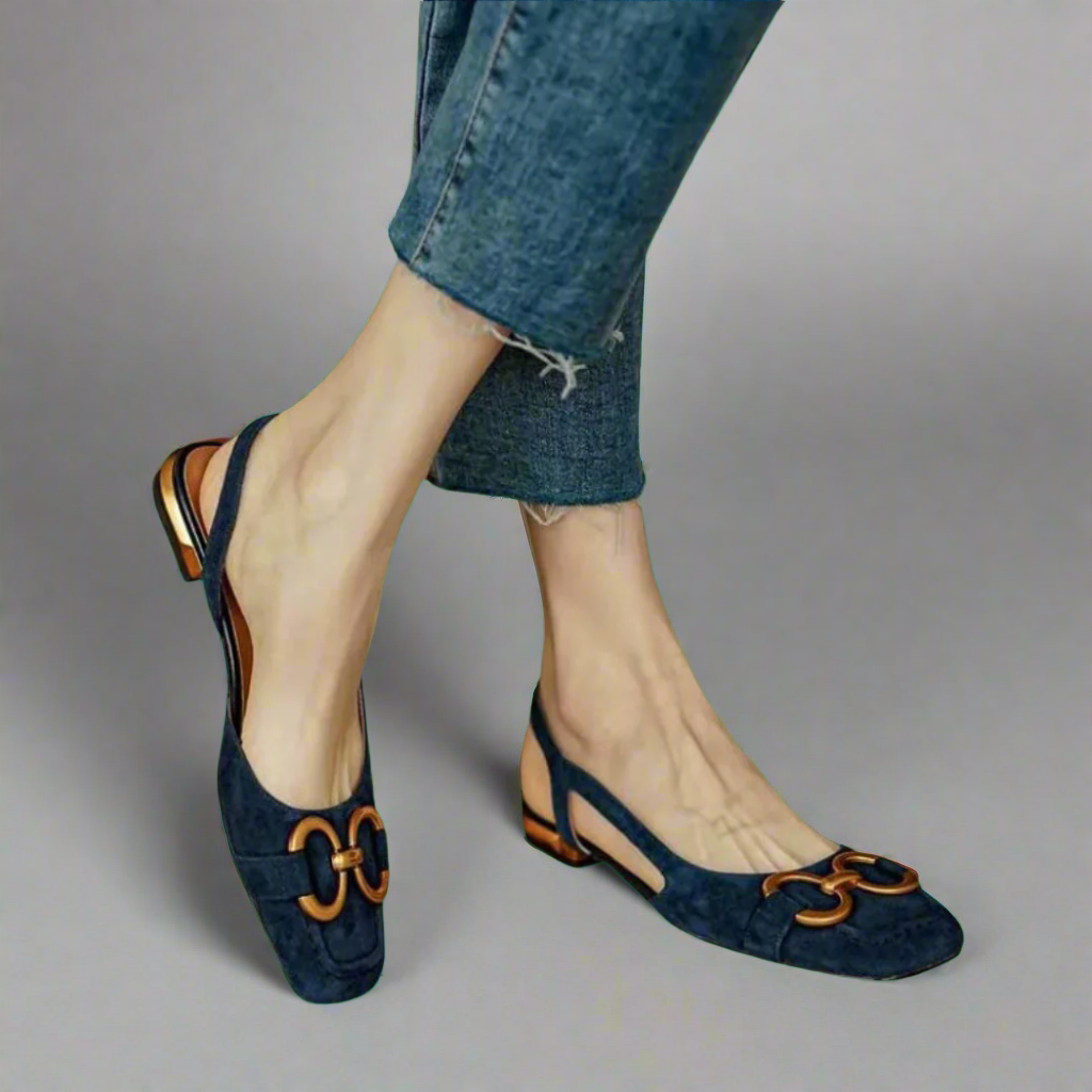 Sterre Elegant Orthopedic Sandals with Block Heel