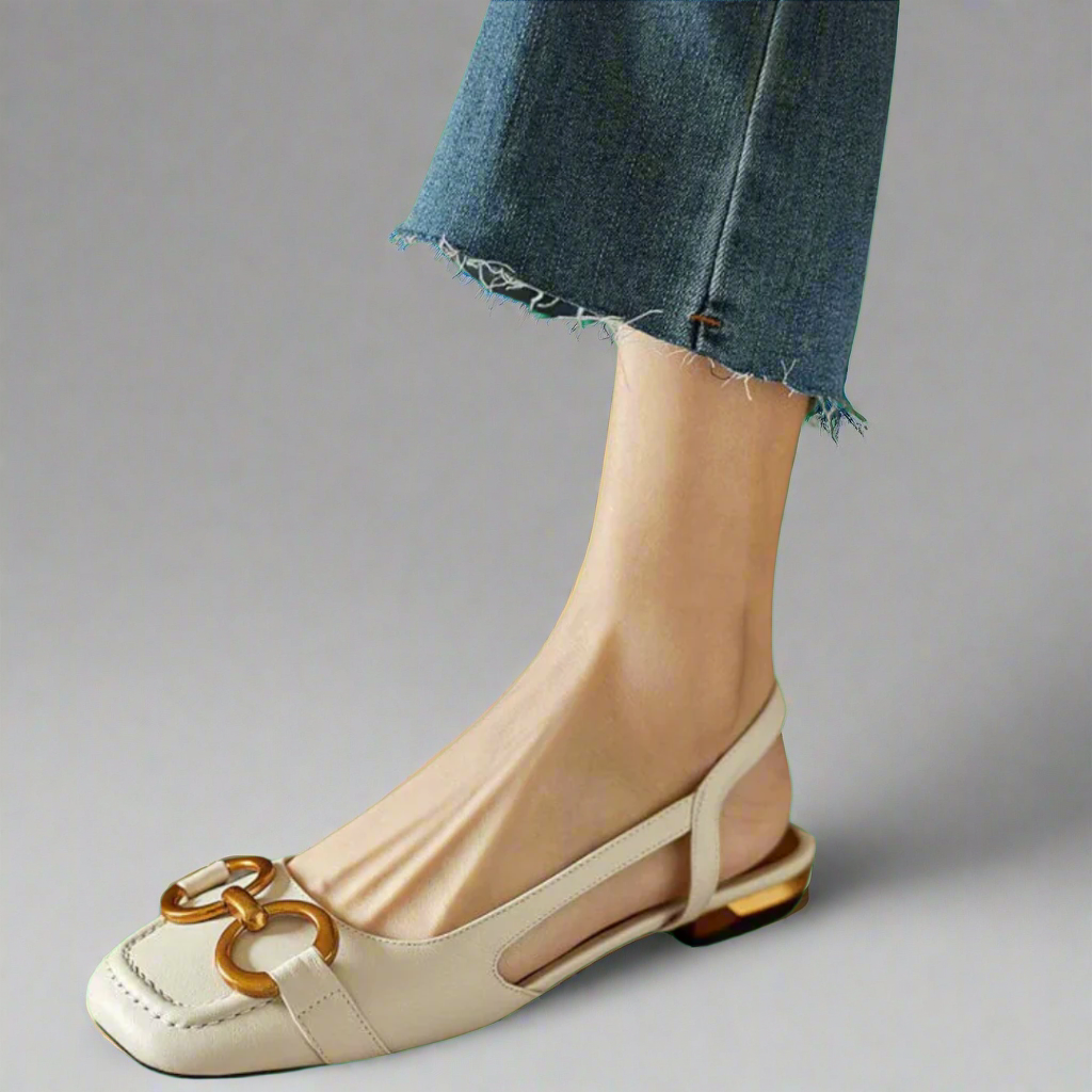 Sterre Elegant Orthopedic Sandals with Block Heel