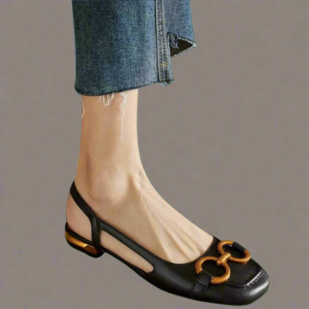 Sterre Elegant Orthopedic Sandals with Block Heel