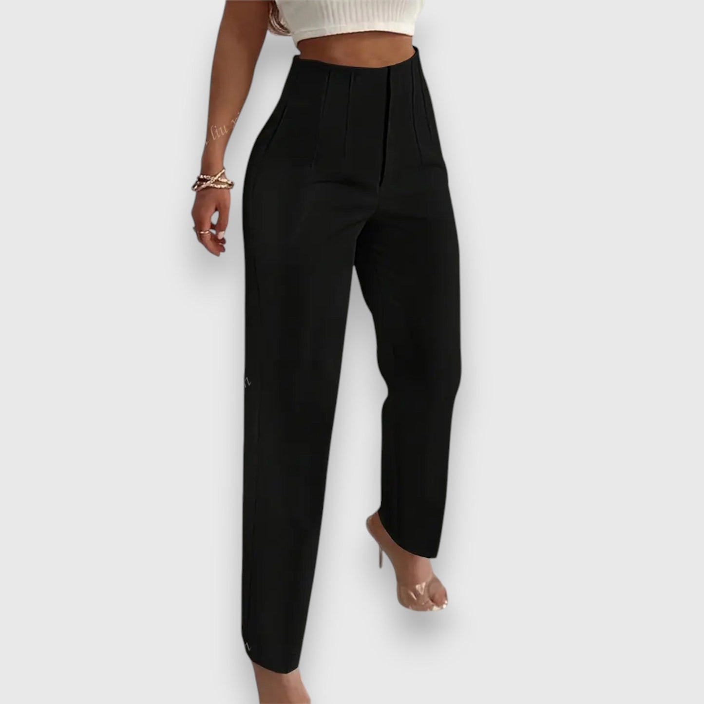 Verena – Elevated Waist Trousers