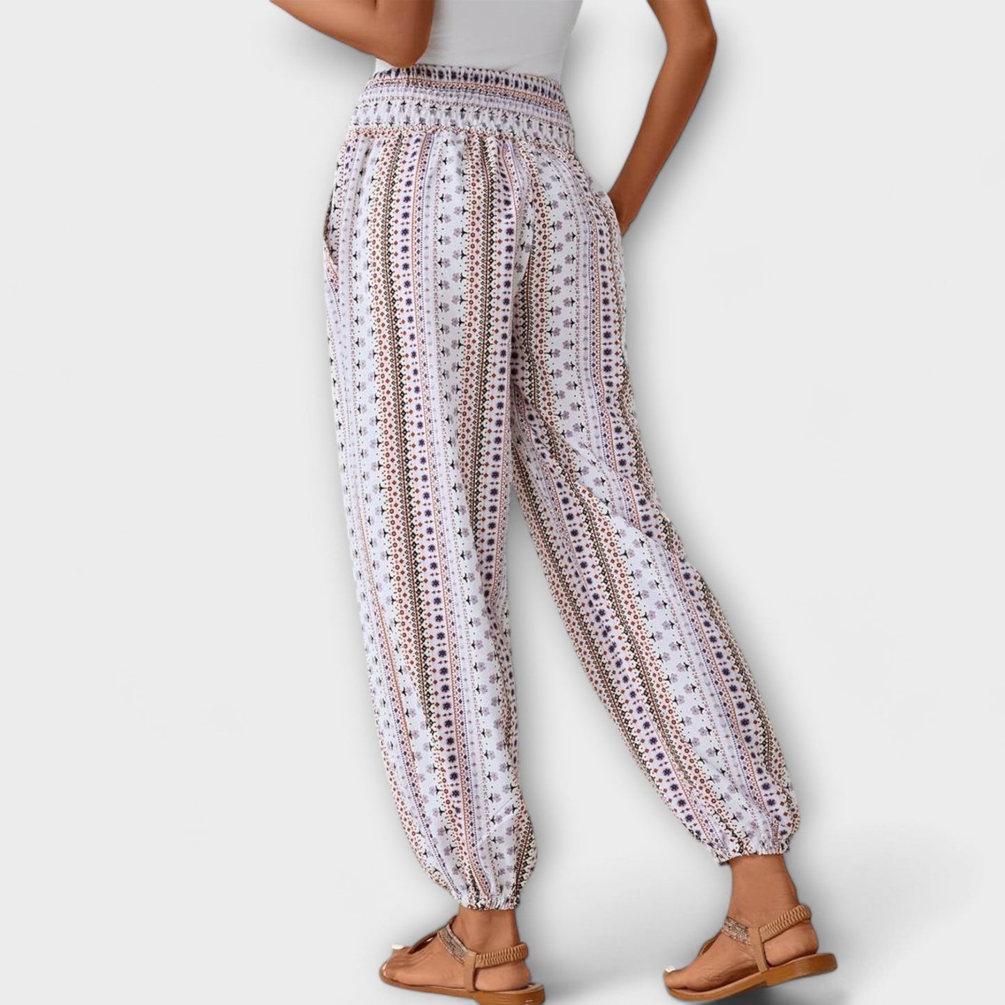 Scarlett - Ethnic Graphic Print Pants
