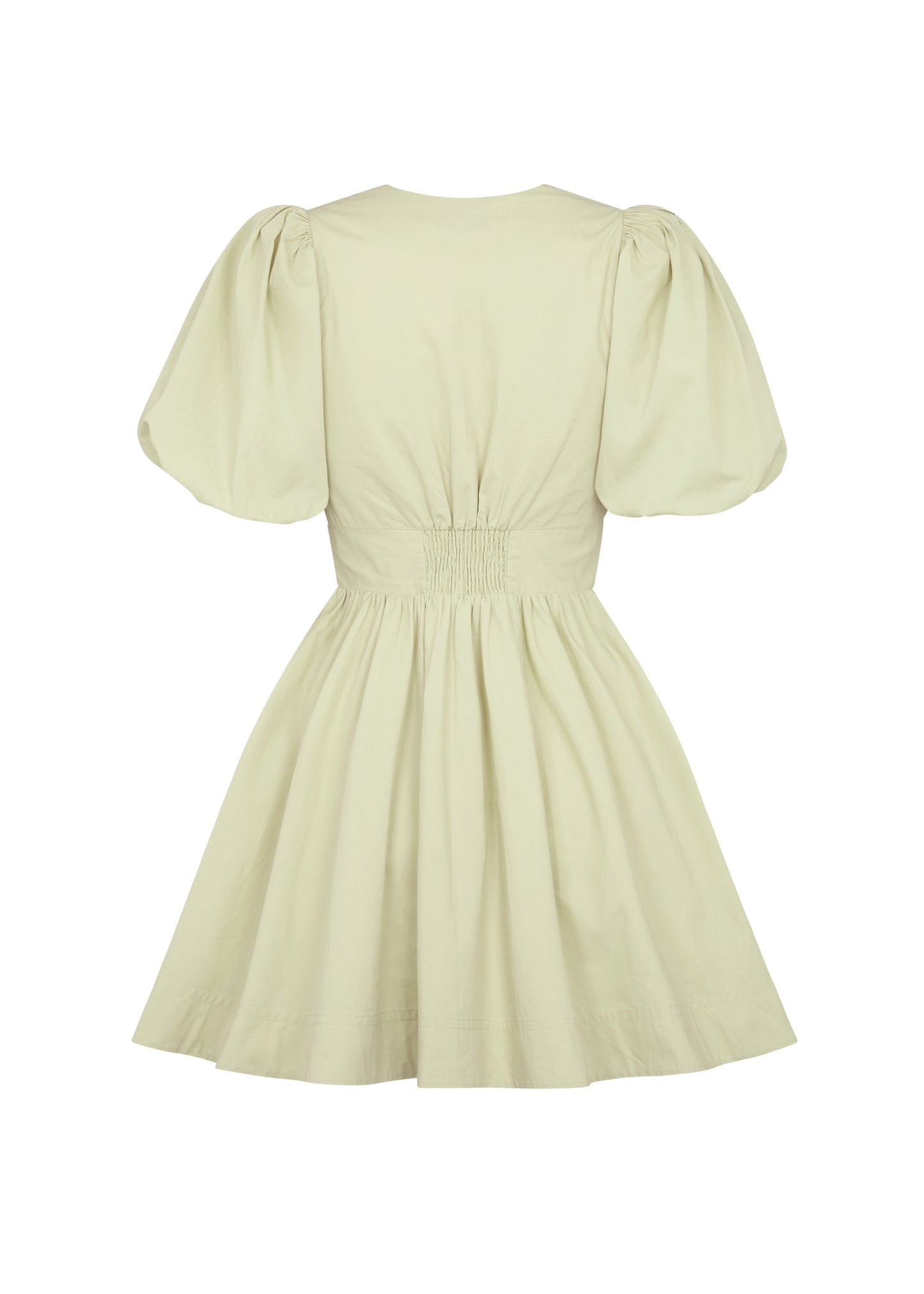 Noémie Lace-Up Bow Mini Dress