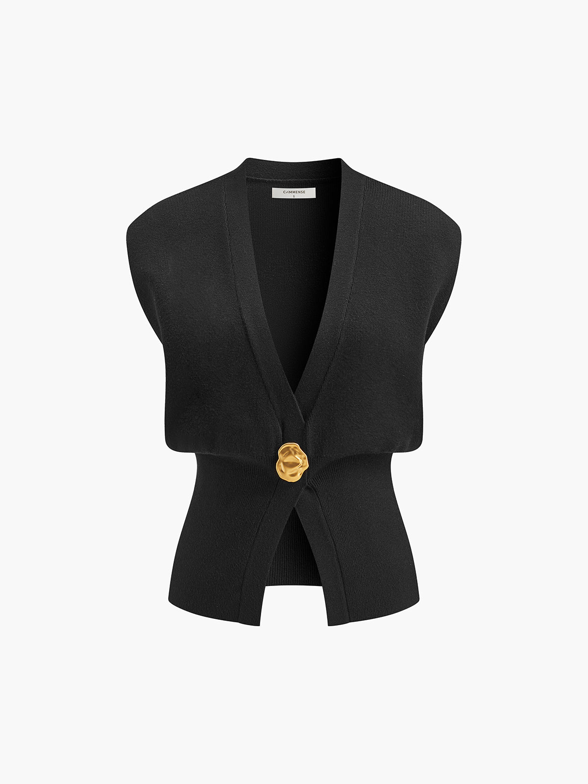 Kinga V-Neck Knit Vest