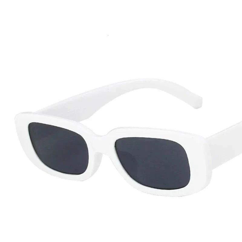 Silk & Sapphire Rectangle Sunglasses