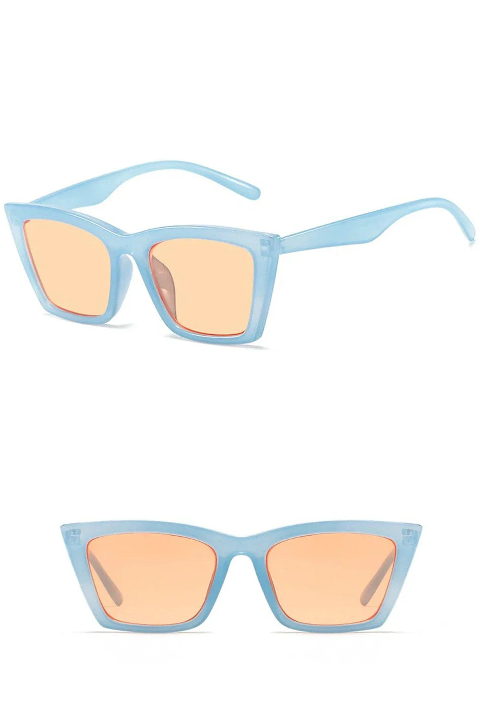 Silk & Sapphire Cat Eye Sunglasses