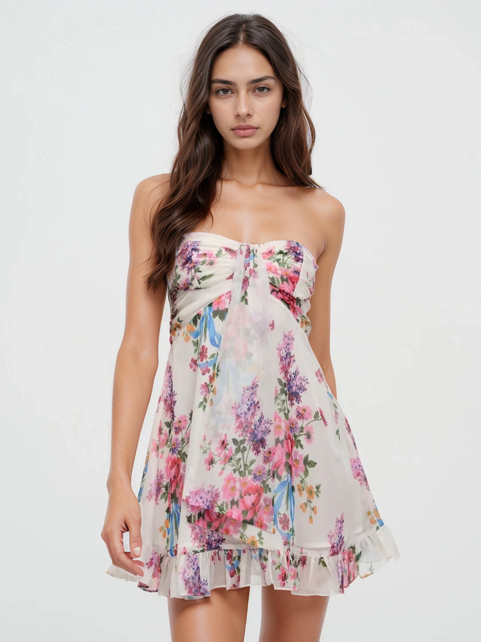 Bloom Strapless Dress